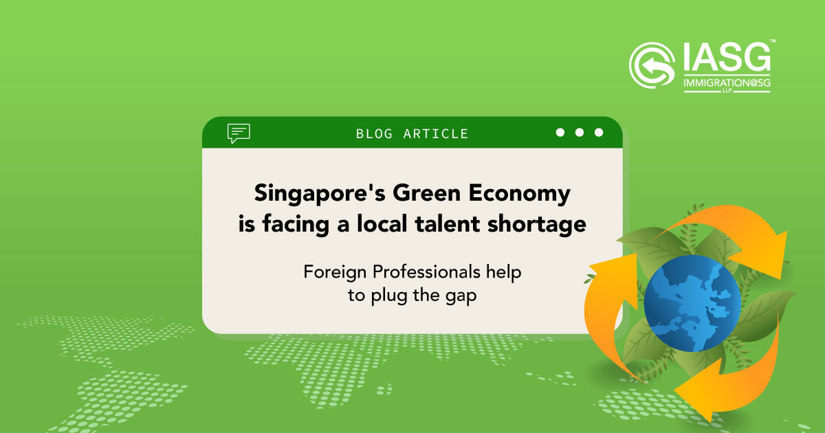 Singapore’s Green Economy Faces A Local Talent Shortage